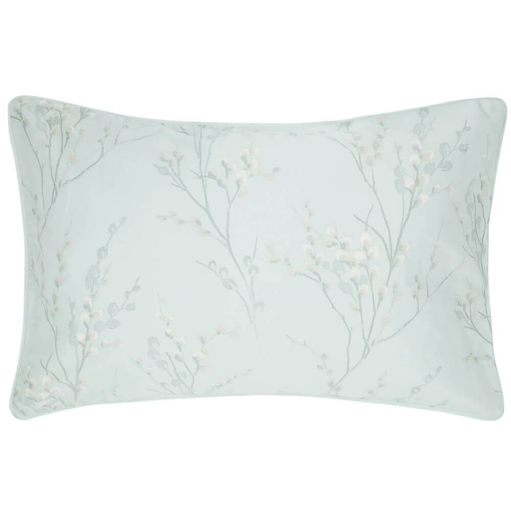 Laura Ashley Pussy Willow Duck Egg Blue Pair of Pillowcases
